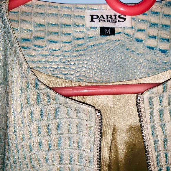 PARIS PARIS Alligator Skin Jacket - Picture 2 of 3